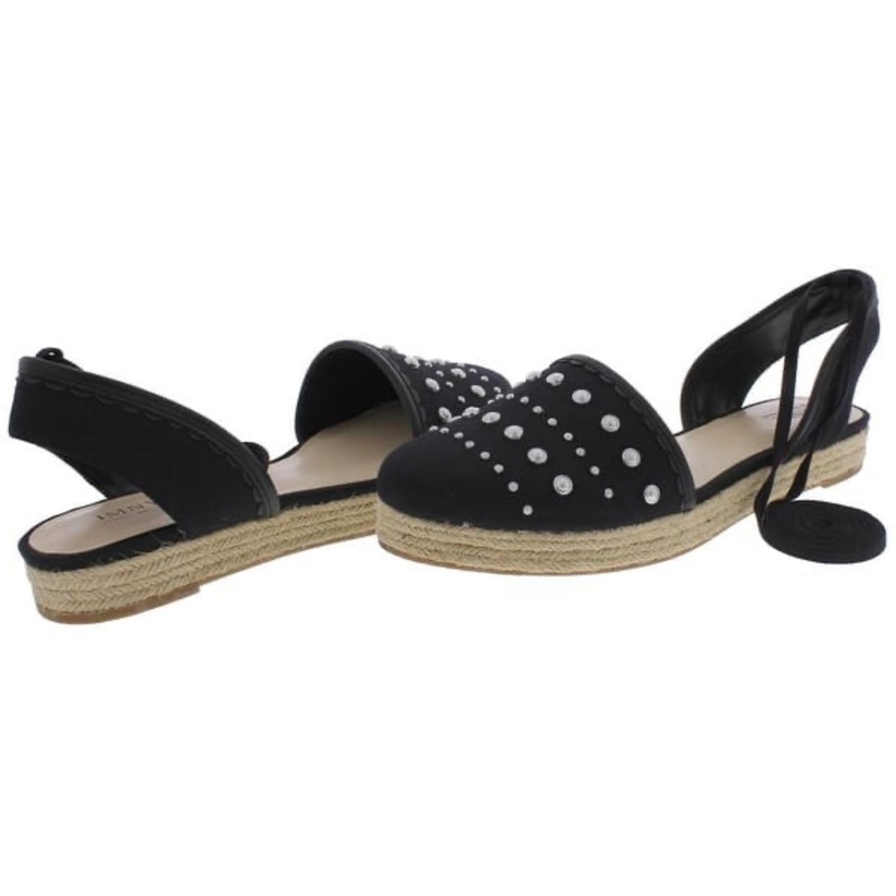 IMNYC Isaac Mizrahi Hilda Espadrilles Studded
